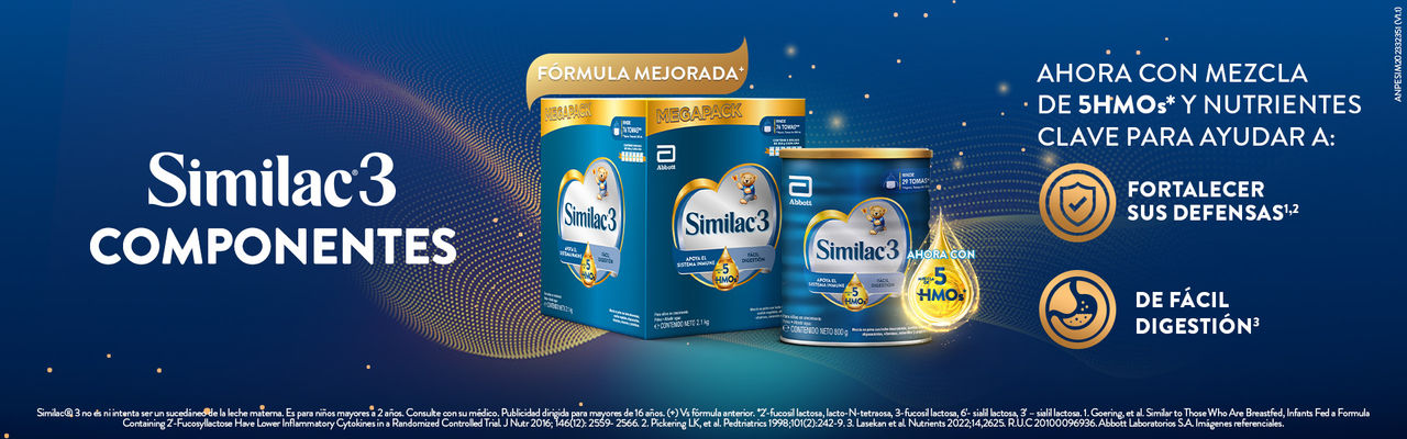 banner similac componentes perú