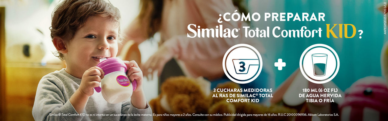 banner similac peru total comfort kid1